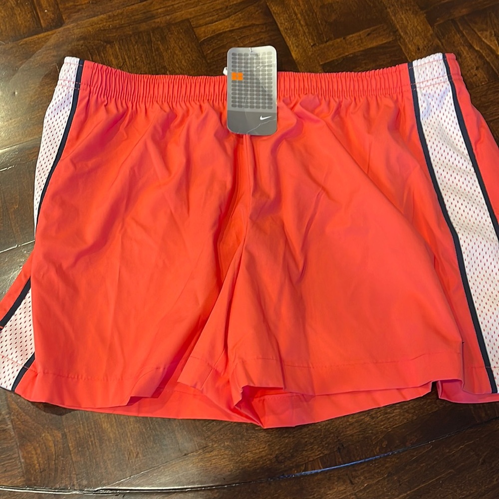 Nike Orange Activewear Shorts – Plus Size, Running/Basketball, 2005 Y2K, NWT